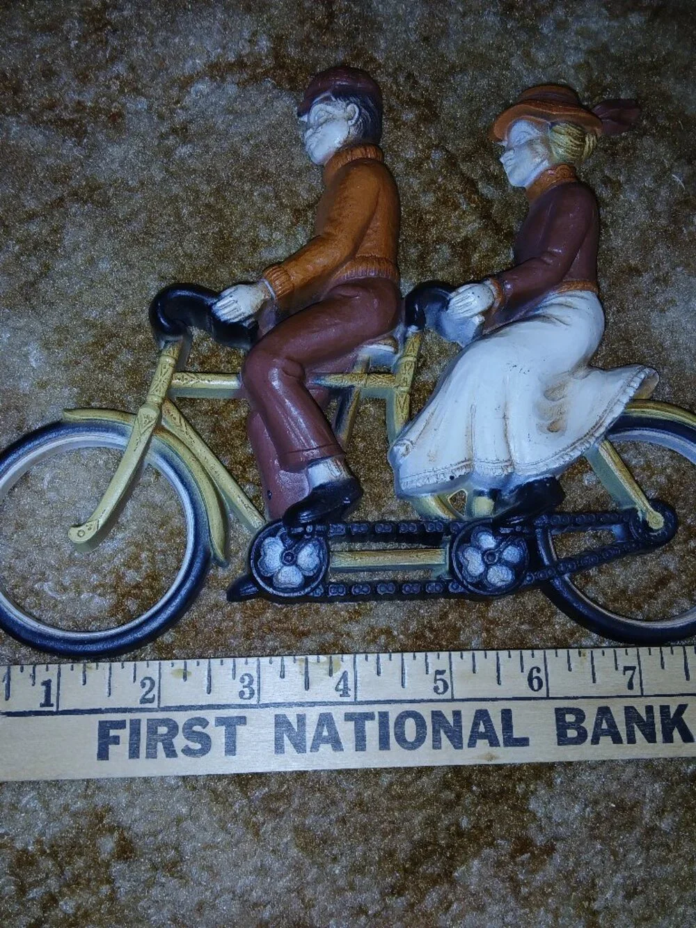 Vintage Antique 1975 Homco Made in USA Resin/Plastic Wall Decoration Decor